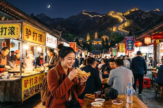 Поесть «ослиные рулеты» и окунуться в атмосферу рынка: «туризм с погружением» захватывает Китай