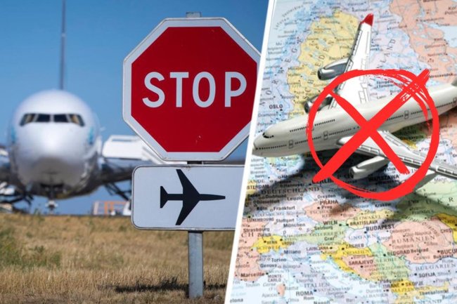 В Европе начинают массово отменять рейсы: KLM, Air France, SAS, Lufthansa, United Airlines и далее по списку