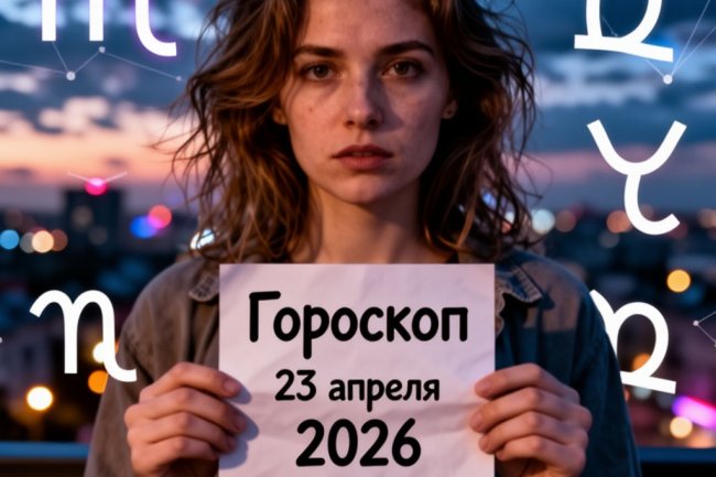 Гороскоп на 23 апреля 2026