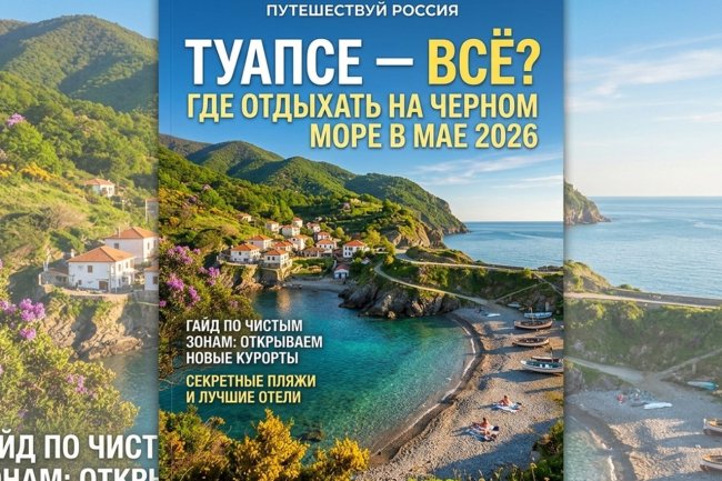 Туапсе — всё? Где отдыхать на Черном море в мае 2026: гайд по чистым зонам