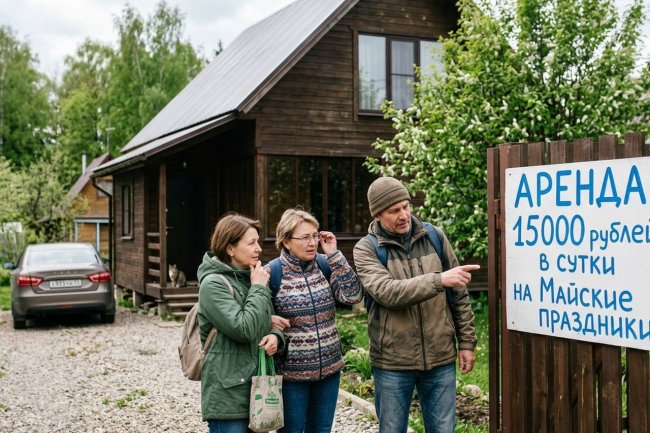 Сезон майских праздников 2026: средняя цена аренды дома в России превысила 10 тысяч рублей