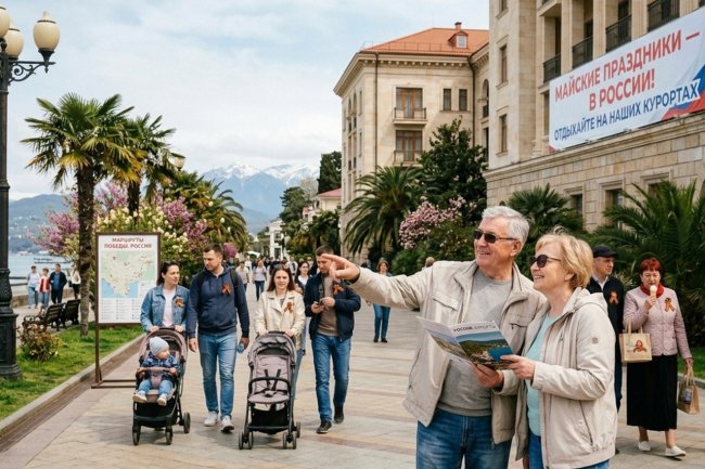 Россиян призвали не покидать страну на майские праздники