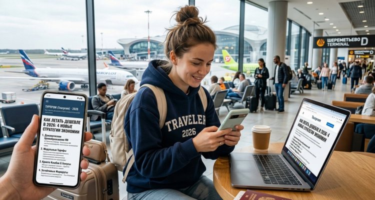 Как летать дешевле в 2026 году: 4 новые стратегии экономии на авиабилетах от Турпрома