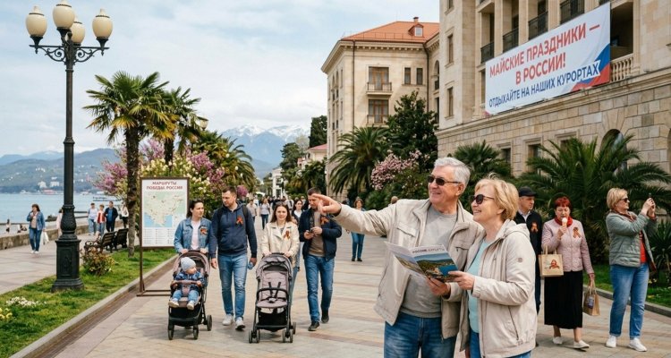 Россиян призвали не покидать страну на майские праздники