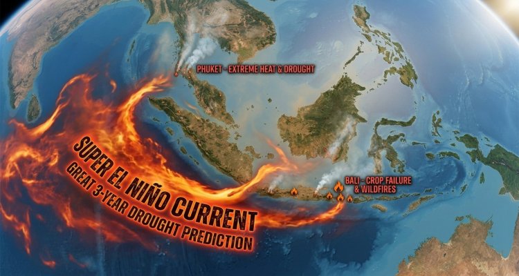 Супер Эль-Ниньо несет ад на Пхукет и Бали: объявлен 3-летний прогноз великой засухи