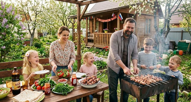 Кто в Турцию, кто в Египет, а мы на дачу:  51% россиян уже на участках