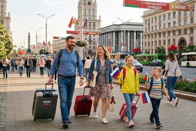 Цены на майские перевернулись: Минск по 8 150 руб против 5 800 руб в Москве
