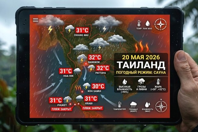 Пляжи закрыты, кругом парник: назван курорт, где включился режим финской сауны