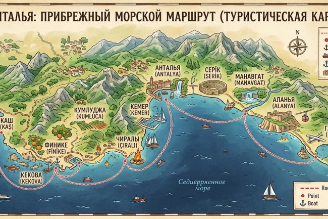 Вместо душных автобусов и серпантинов: в Анталье раскрыли новый план для туристов