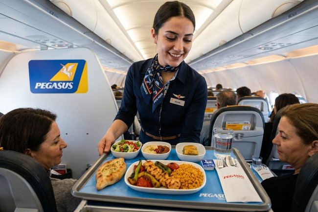 Гастрономические перемены: что изменилось в меню Pegasus Airlines