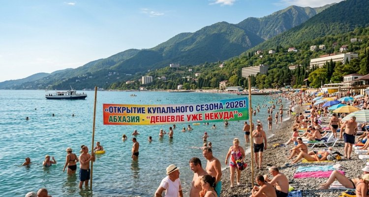 «Дешевле уже некуда»: Абхазия официально назвала дату открытия купального сезона