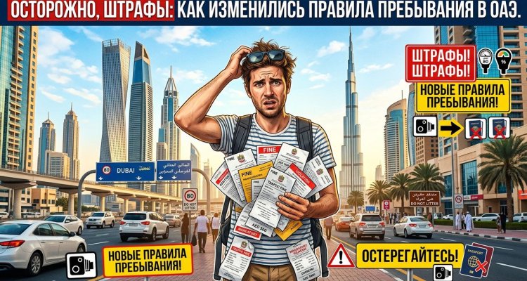 Осторожно, штрафы: как изменились правила пребывания в ОАЭ