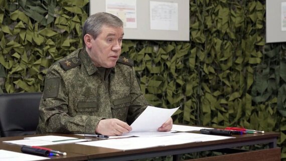 Герасимов проинспектировал группировку «Запад»