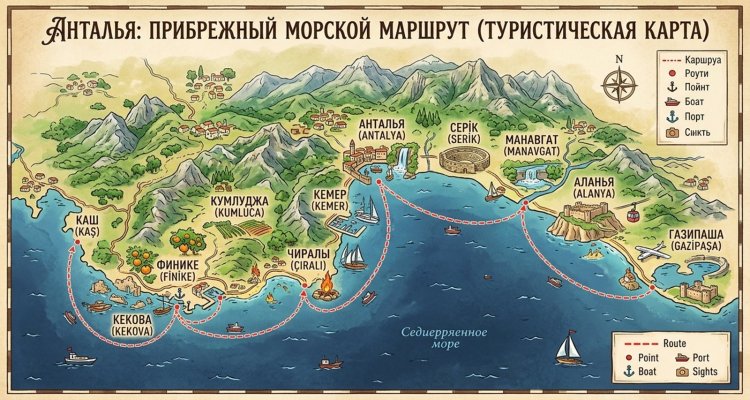 Вместо душных автобусов и серпантинов: в Анталье раскрыли новый план для туристов