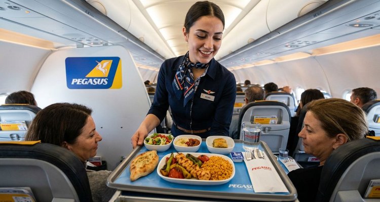 Гастрономические перемены: что изменилось в меню Pegasus Airlines