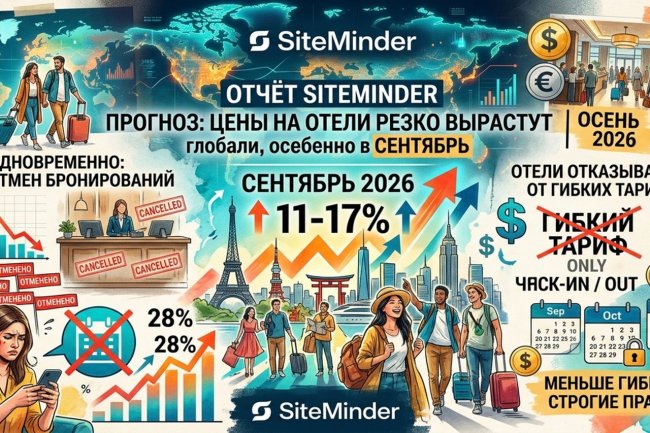 Массовые отмены и рост цен: назван обескураживающий прогноз для туристов на осень