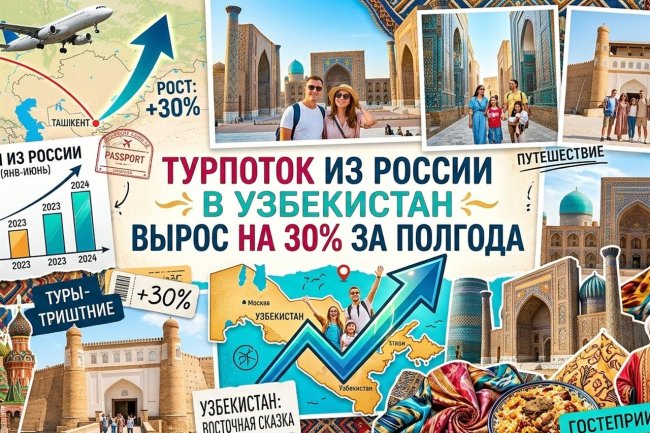Российские туристы массово устремились в Узбекистан