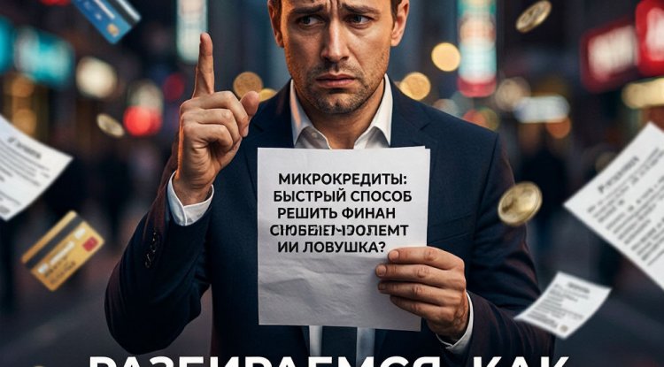 «Микрокредиты: быстрый способ решить финансовые проблемы или ловушка? Разбираемся, как брать и не попасть в долговую яму»