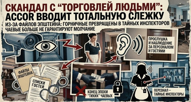 Тайные чаевые за молчание: культовая сеть отелей экстренно ввела тотальную слежку