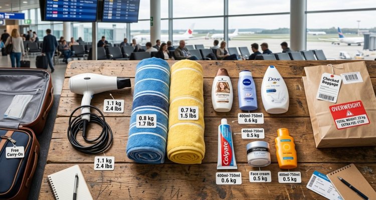 Что точно не брать в отпуск, чтобы не переплачивать за багаж в самолёте?