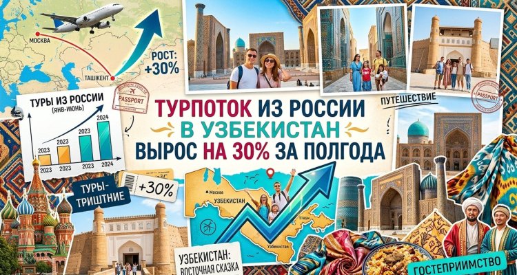 Российские туристы массово устремились в Узбекистан