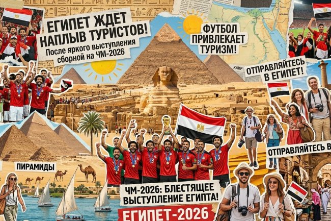 Успех сборной Египта на ЧМ-2026 спровоцировал туристический бум